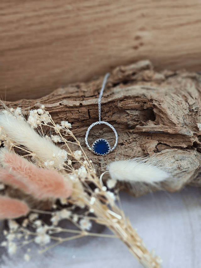 Cobalt Horizon Pendant