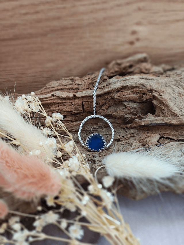 Cobalt Horizon Pendant
