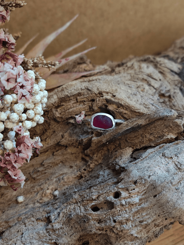 Scarlet Tide Ring