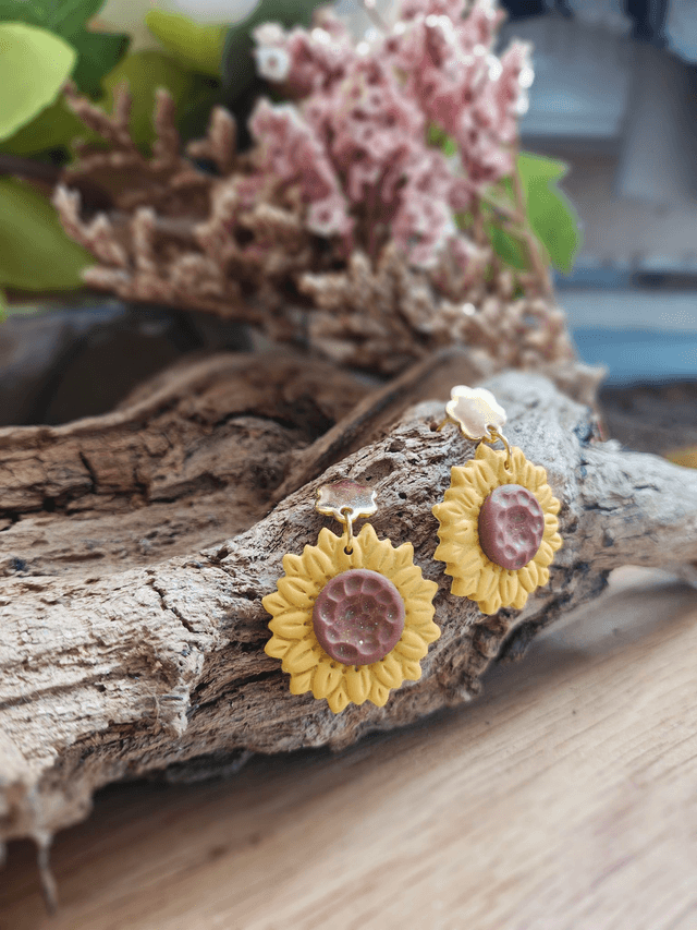 Sunflower dreams earrings