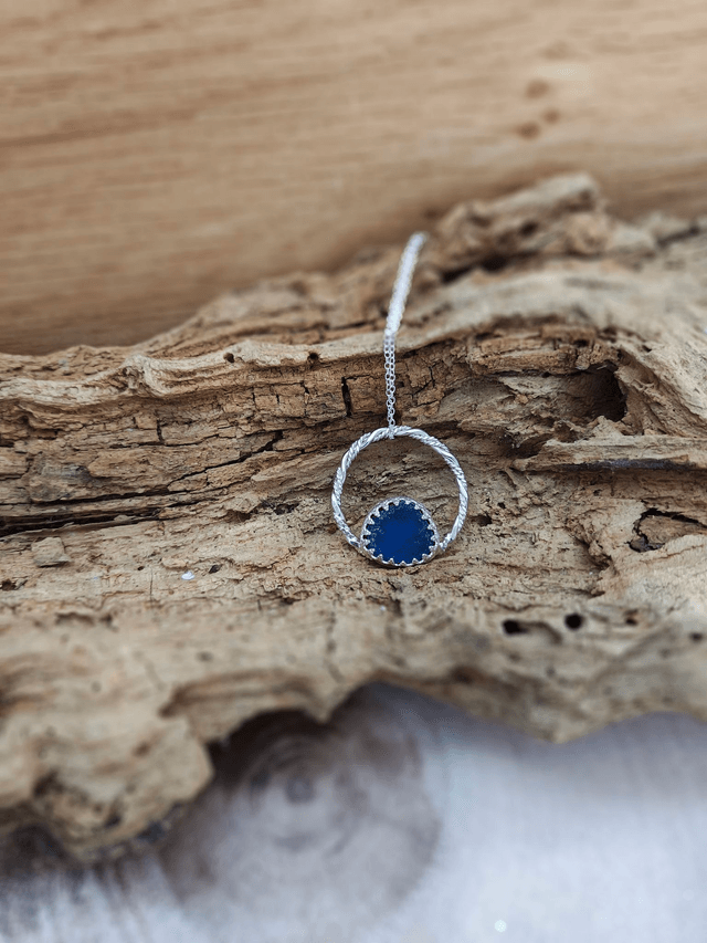 Cobalt Horizon Pendant