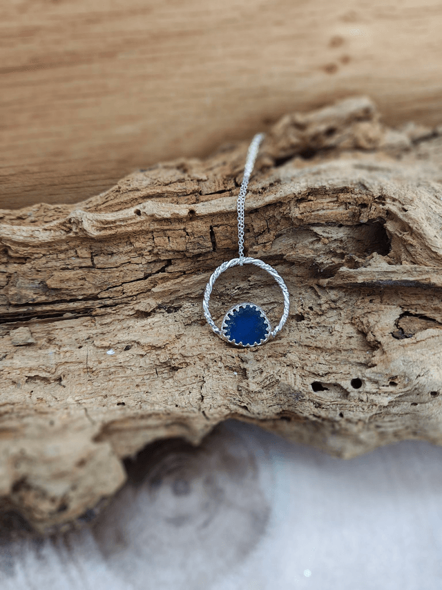 Cobalt Horizon Pendant