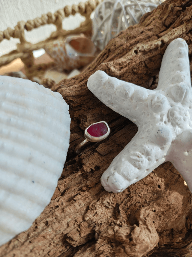Scarlet Tide Ring