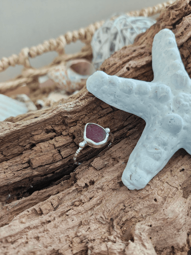 Ocean Garnet Ring