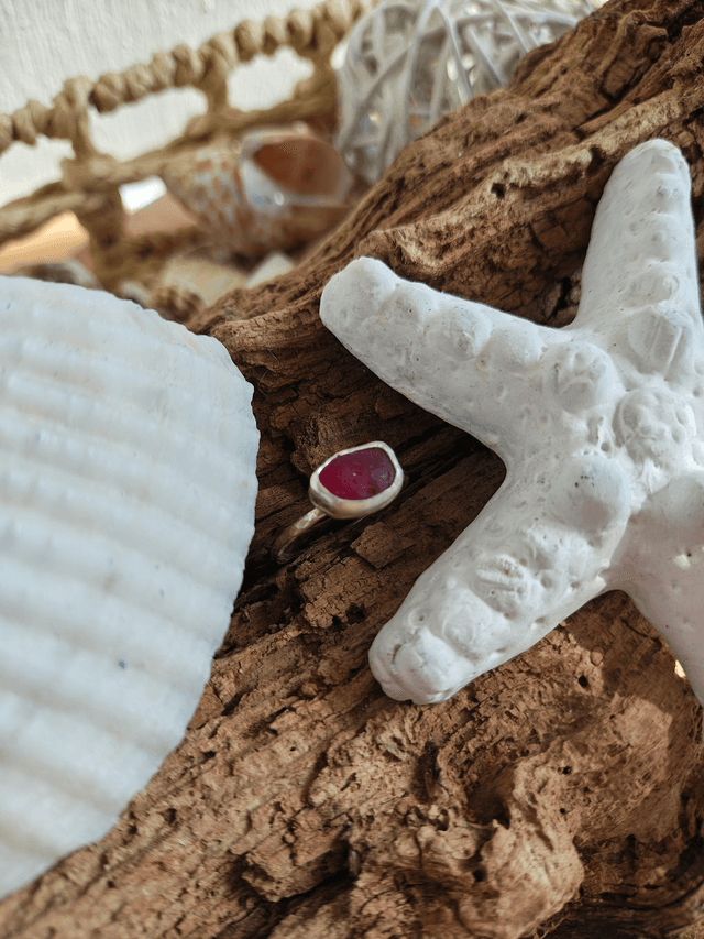Scarlet Tide Ring